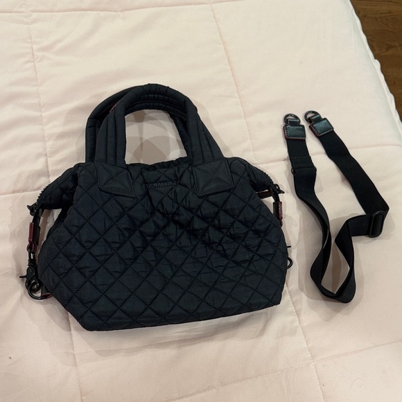 Mz Wallace Black Quilted Women's Bag